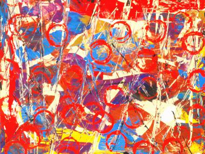 Acrylique sur toile #195