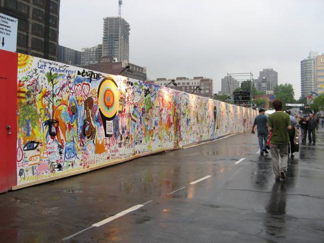 Grande Murale du FIJM - 2008
